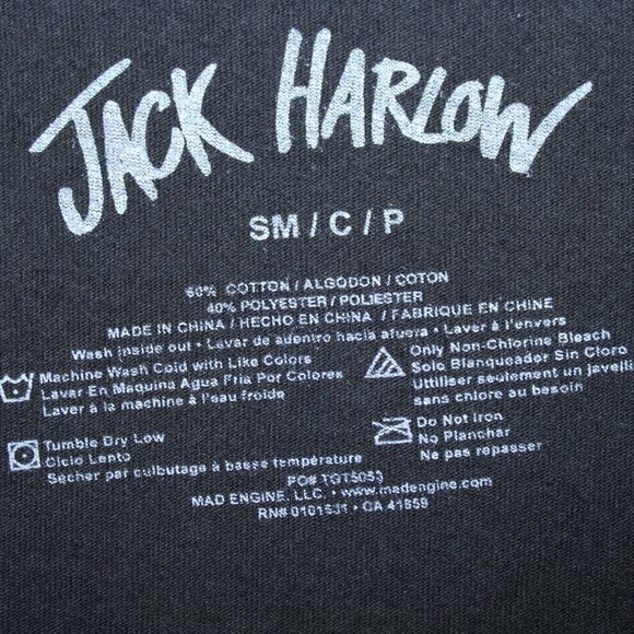 Jack Harlow T-Shirt Mens Size S Small Come Home Album Cover Black - Picture 5 of 5